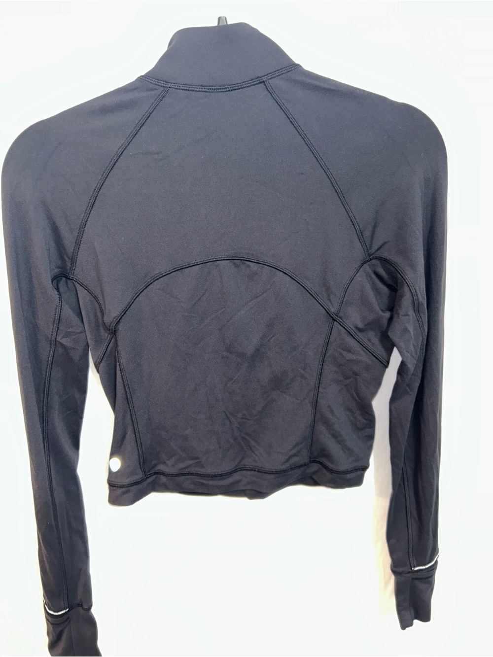 lululemon athletica Black Long-Sleeve Zip Athletic Jacket